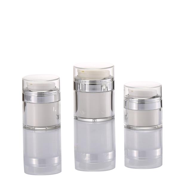 15ml 30ml 50ml Ecoseal Vacuum Cosmetic Jars Cream Container For Skincare Cream