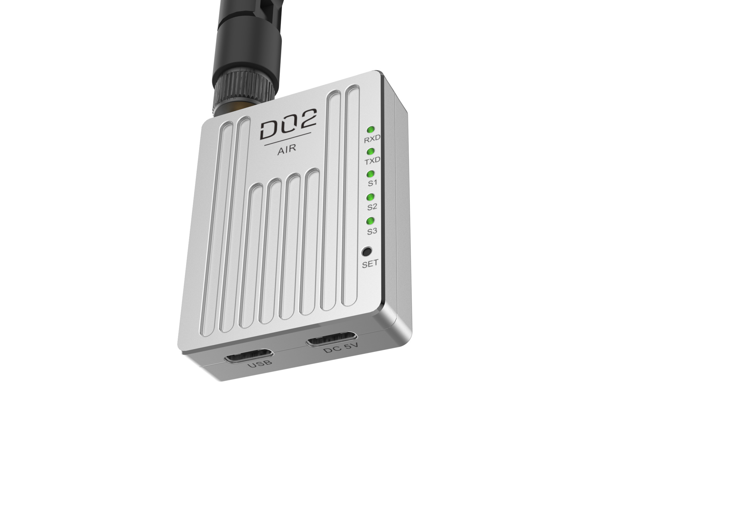 30km RC Transmitter Range Extender , Data Transmission Device 276kbps max