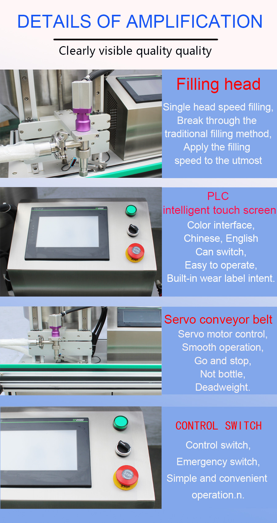 Small intelligent automatic sauce chili sesame paste tomato multi-function packaging filling machine With CE certificate
