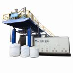 HYBM1000L-1LAYERS Extruder Blow Moulding Machine with 40kw Die Head Heating