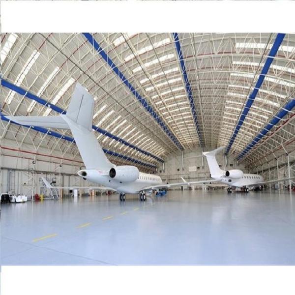 Pre Fabricated Steel Structure Hangar Warehouse Workshop Metal Frame Commercial