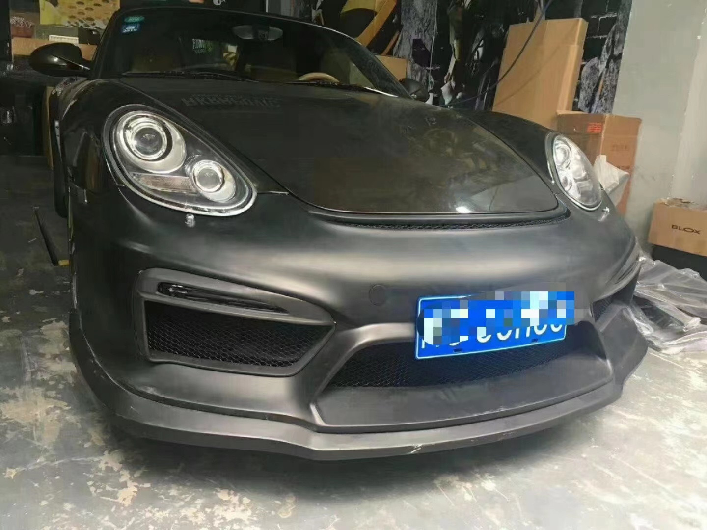 Products Sell Like Hot Cakes 987Cayman Body Kit GT4 Style Front and Rear Bumper Spoiler 2006-2012