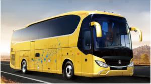 Wholesale 51 Seat Used Luxury Bus 10m3 Luggage Space Safe With 2 Emergency Exit from china suppliers
