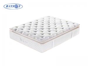 Wholesale 14 Inch Queen Hotel Bed Mattress With Memory Foam Topper from china suppliers