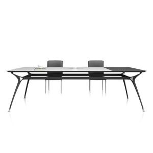 Wholesale Business Office Set with Small Steel Structure and PANEL Wood Style Manager Desk from china suppliers
