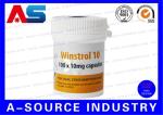 Create Prescription Peptide Plastic Pill Bottle Label 80*30 mm Size Embossed