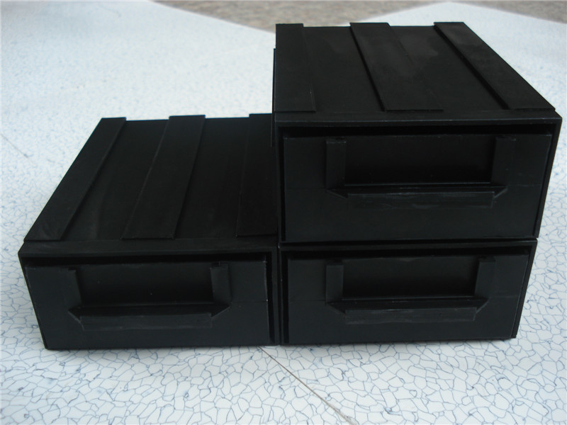 High Quality Black Plastic ESD Component Drawer Box
