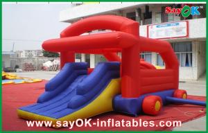Wholesale Inflatable Indoor Bounce House CE/UL Certificated Inflatable Bounce With Inflatable Slide PVC Tarpaulin from china suppliers