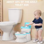 Grey/Pink/Blue Print Eco Friendly Baby Potty Toilet Trainer for Children