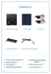 Wholesale Mini Portable Energy Storage Outdoor Camping Generator 120W Solar