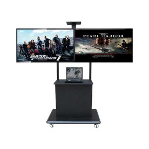 Wholesale Mobile Tv Stand Adjustable Height Custom Metal Universal Plasma ICD Modern Wall TV Stand Mobile TV Mount Trolley Carts from china suppliers