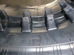 Black Continuous Rubber Track 350*90*46 85.1 KG For Agricultural Machines
