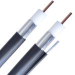 Welded Aluminum Tube CATV Trunk Cable QR500 with Galvanized Steel Messenger