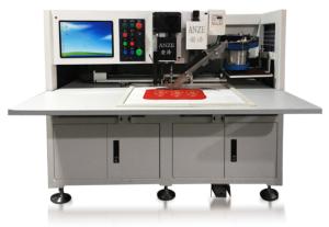 Wholesale Shoe Upper CNC Leather Nailing Machine / Nail Attaching Machine Adjustment from china suppliers