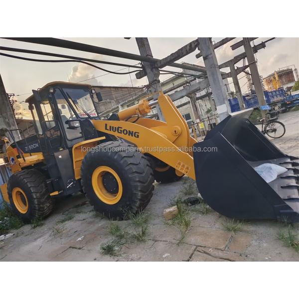 USED ZL50GN 17TONS LIUGONG ZL50CN 5 Ton Wheel Loader with ORIGINAL Hydraulic Pump
