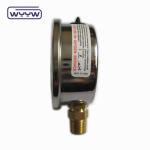 Silicone Oil Filled Pressure Gauge Manometer 60mm 1 Year Warranty