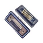 Waterproof D-SUB 9P Male Right Angle Connector IP67