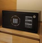 Electronic Password Working Principle Steel Plate Hotel Safe with Keys