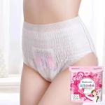 Customized Colors Mid-Waist Period Panties Disposable Underwear for Women