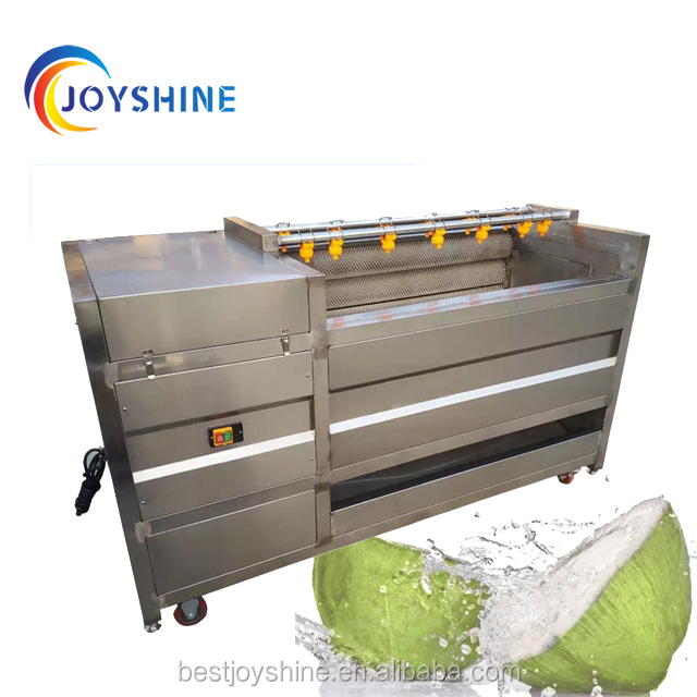 Tomato Washing Machine With Water Filtration System 304 Stainelss Steel Material