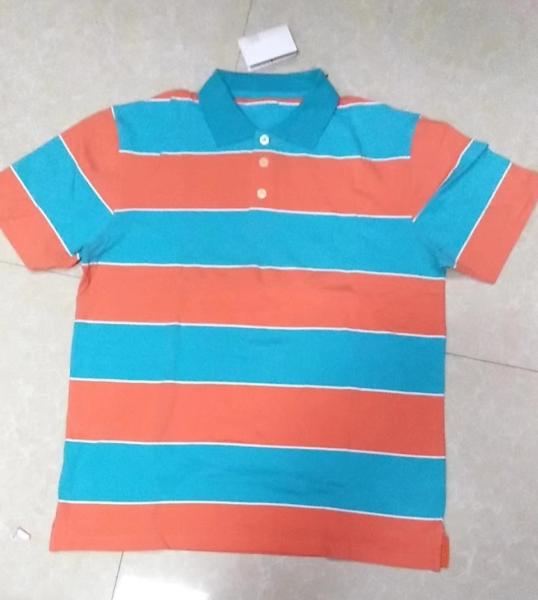 manufacturer wholesale custom cotton/poly/rayon men's short sleeve t-shirt polo