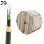 24 Core G652D ADSS Fiber Optic Cable Aerial 12 48 96 144 Core Communication