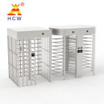 Biometrics Recognition RFID Full Height Turnstile Gate Rugged Revolving Tow Door