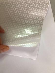 Wholesale Heat Resistant 50m Reflective Vinyl Sticker With Honeycomb For Trafic from china suppliers