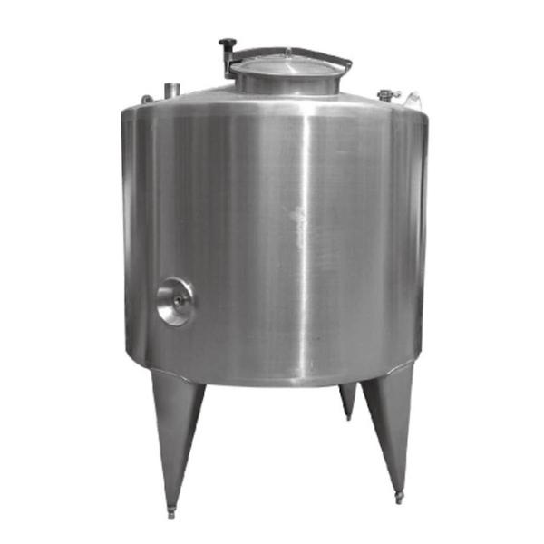 Stainless Steel Vertical Tank for Milk Palm Oil and Other Liquids 1000 Liter