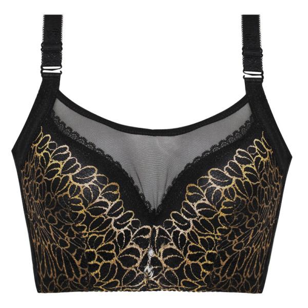 Adjustable Seamless Triangle Bralette , Breathable No Steel Ring Plus Size Triangle Bralette