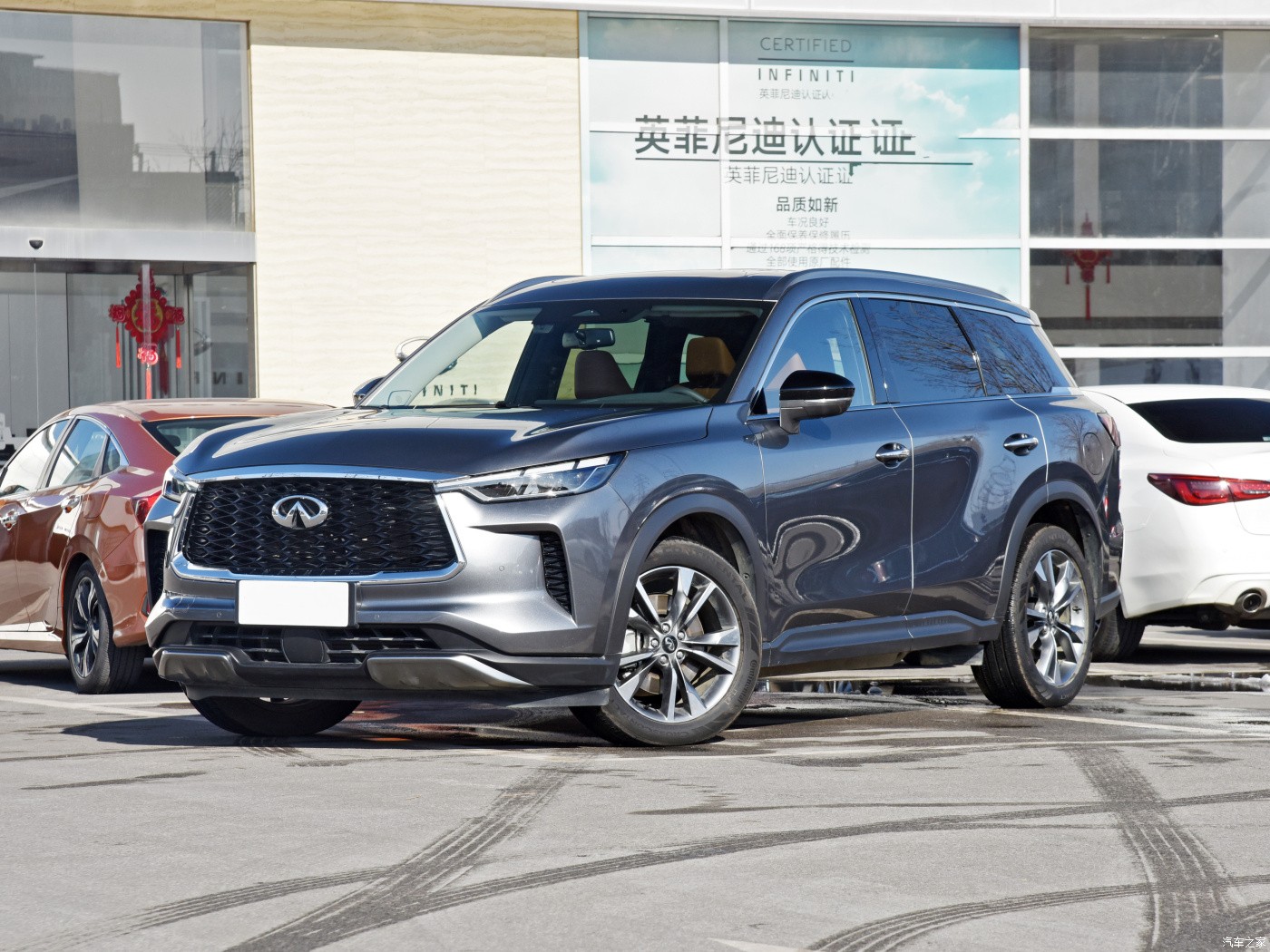 Euro IV 2024 INFINITI QX60 4WD 2.0T AWD Luxury LED Camera Electric Leather Turbo Multi-function Manual Gasoline Model
