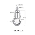 Brass Material aircraft cable grippers With Long Screw Fitting 10x36mm YW86413