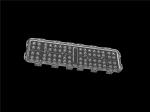 75x150 Degree Clasp Structure Lamp Lens XH6475150D-K24075-JYBAA