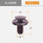Nylon KJ-835 MASUMA Car Black Plastic Clips MR288150 for Mitsubishi Chariot