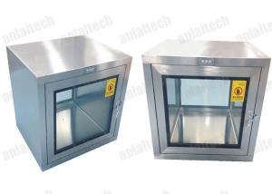 Wholesale Electronic Interlock SUSQ195 Clean Room Pass Box , 0.45m/S Lab Pass Through Box from china suppliers