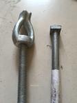 HDG Forged Power Line Fittings Hot Dip Galvanized With ASTM A 153 Standard