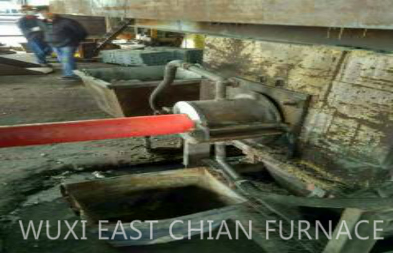 Brass Bar D100mm Horizontal Continuous Casting Machine 1-Strand Split Type Melting and Holding Furnace
