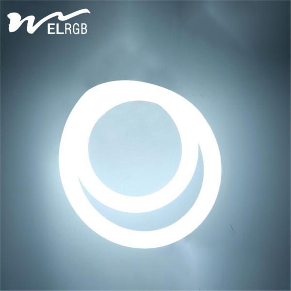 20m LED Light Strip 360° Full Body Silicone Tube Sleeve 16mm22mm for Home