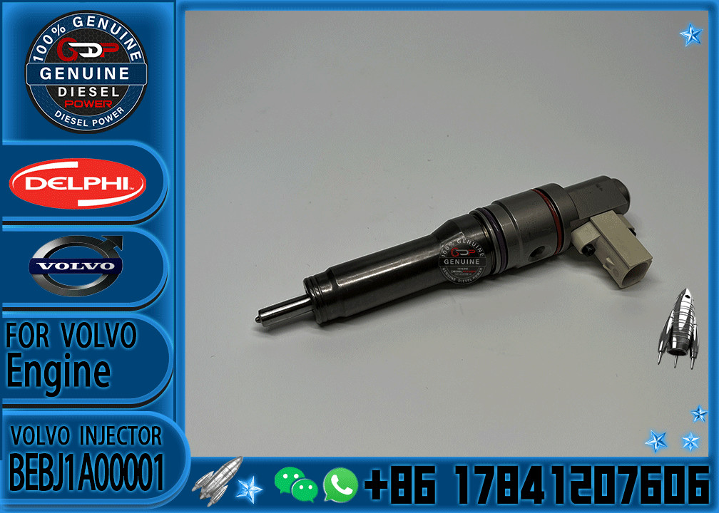 Hot Selling New Common Rail Injector BEBJ1A00001 BEBJ1A00101 BEBJ1A00201 BEBJ1A05001 for DAF CF85/XF105 12.9 d