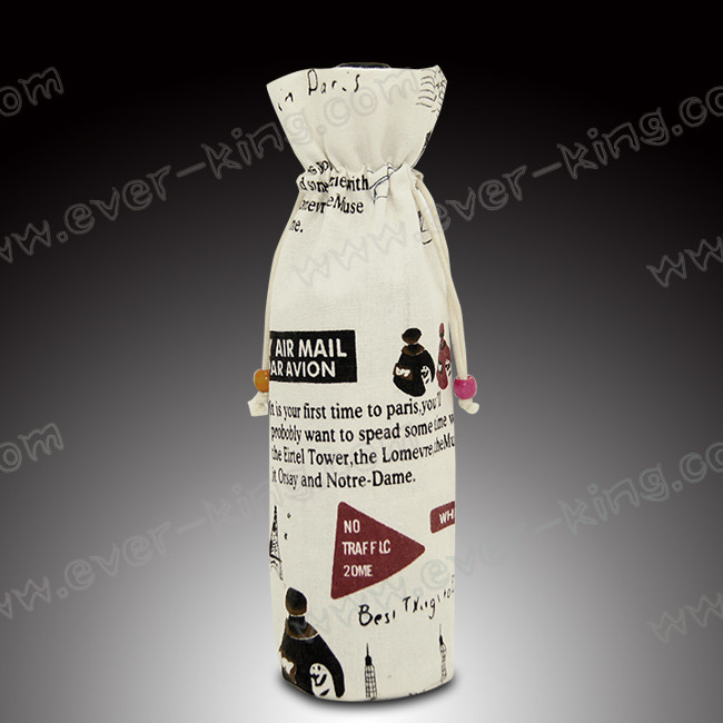 Plastic Label 500mL Cotton Liquor Packaging Bags