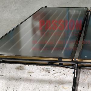 Wholesale Blue Titanium Flat Plate Solar Collector 2000L High Pressure Solar Water Heater from china suppliers