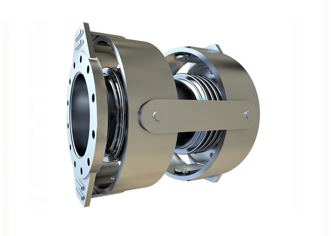 Univeral Size Gimbal Type Corrugated Expansion Joint Pipe Compensator With Flange
