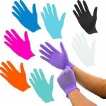 Best Manufacturers Beauty Make up Powder Free Nitrile Gloves in Different