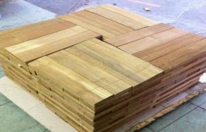 Wholesale Sliced Cut Wood Flooring Veneer Sheet , Teak Wood Veneering 0.5 mm from china suppliers