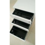 File Steel Mobile Pedestals Commercial Office Mobile Under Desk Pedestal