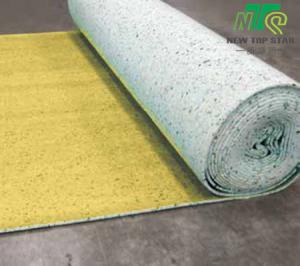 Wholesale SGS 10mm PU Carpet Felt Underlay 110kg/M3 For Good Base Level Protection from china suppliers