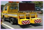 Traffic Yellow Crash Proof Truck Mounted Attenuator