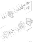 705-52-30390 Komatsu Gear Pump SAR100+28 WA400 WA420