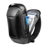 Factory wholesale anti theft waterproof custom men fashion shoulder chest