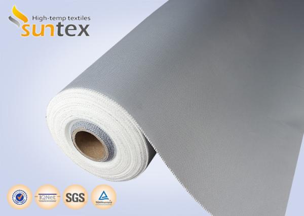 High Temperature Resistant Fabric Expansion Joint Cloth PU Coated Fiberglass M0